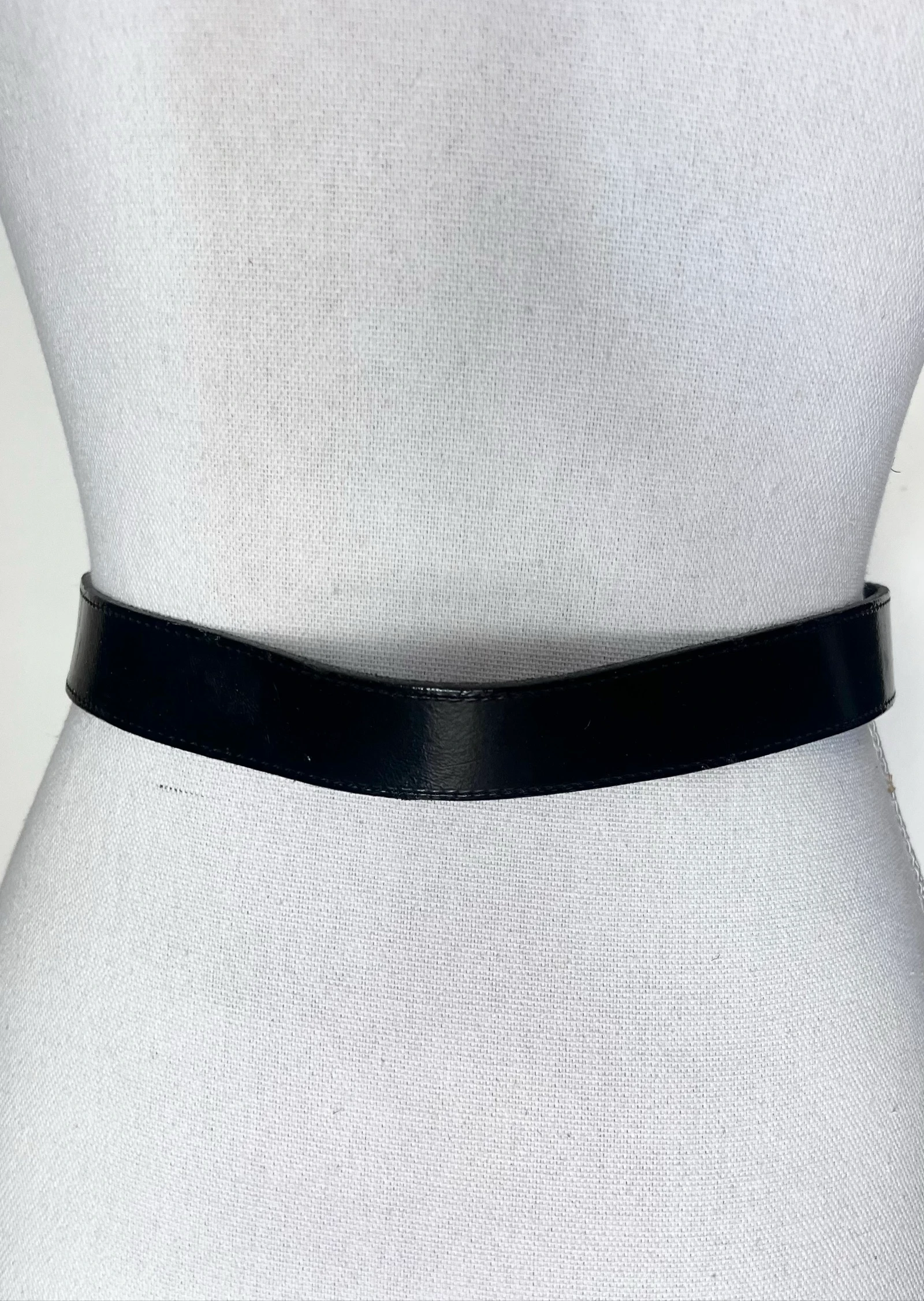 Black belt with flower buckle – photo 3